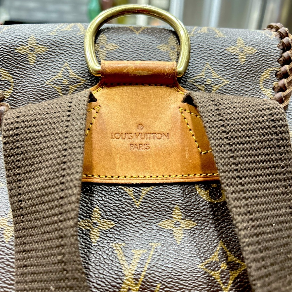 Louis Vuitton Authentic Customized GM Monogram Backpack From Vintage Boho - Picture 11 of 17